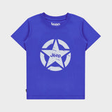 Jeep Boys Icon Star Logo T-Shirt In Blue