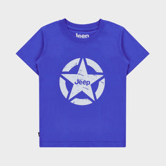 Jeep Boys Icon Star Logo T-Shirt In Blue