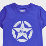 Jeep Boys Icon Star Logo T-Shirt In Blue