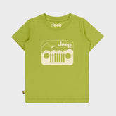 Jeep Boys Icon Star Logo T-Shirt In Green