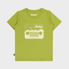 Jeep Boys Icon Star Logo T-Shirt In Green