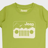 Jeep Boys Icon Star Logo T-Shirt In Green