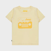 Jeep Boys Icon Grille Short Sleeves T-Shirt In Yellow