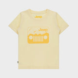 Jeep Boys Icon Grille Short Sleeves T-Shirt In Yellow