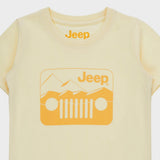 Jeep Boys Icon Grille Short Sleeves T-Shirt In Yellow