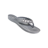 Jello's Ladies Sandals In Grey