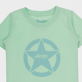 Jeep Boys Icon Star Logo T-Shirt In Mint