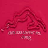 Jeep Kids Long Sleeve T-Shirt In Pink