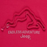 Jeep Kids Long Sleeve T-Shirt In Pink