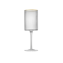 Jan 00010 Opulent Red Wine With Gold Rim (Set Of 2)