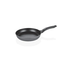 Jan Premium Cast Aluminium 20 Cm Pan With Single Handle In Black