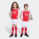 Adidas Kids Arsenal 25/26 Home Kit Set Red