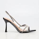 Miss Black Ladies Jillaine 1 Heels In Black