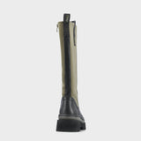 Jeep Womens Olive/Black Barrel Hi Boots