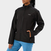 Jeep Ladies Softshell Jacket Black