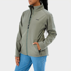 Jeep Ladies Fashion Softshell Sage Jacket