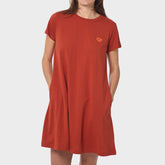 Jeep Ladies City Lite Dress Maroon