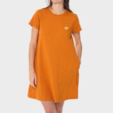 Jeep Womens City Lite Dress In Orange