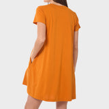Jeep Womens City Lite Dress In Orange