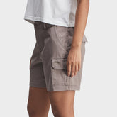 Jeep Womens Mountain Shorts In Brown