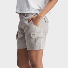 Jeep Womens Mountain Shorts In Khaki