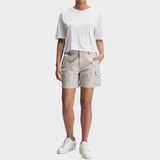 Jeep Womens Mountain Shorts In Khaki