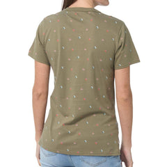 Jeep Ladies Jeep Aop Multi T-Shirt