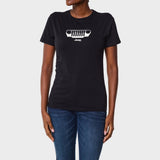 Jeep Ladies Grill Icon T-Shirt In Black