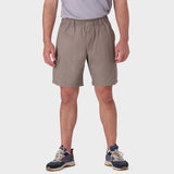 Jeep Mens Hurricane Elasticated Cargo Shorts In Bark