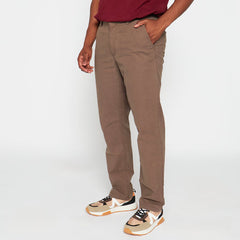 Jeep Mens Classic Brown Chino Pants
