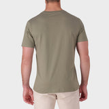 Jeep Mens M Fashion Graphic 1 Up T-Shirt In Olive