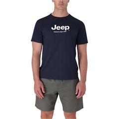 Jeep Jms24211 M Iconic Collection S/S Tee Navy
