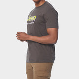 Jeep Mens Applique Grey T-Shirt