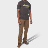 Jeep Mens Applique Grey T-Shirt