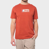 Jeep Fashion Graphic T-Shirt In Orange