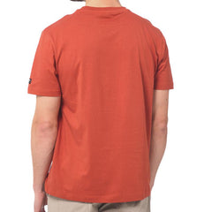 Jeep Mens Fashion Graphic T-Shirt In Orange
