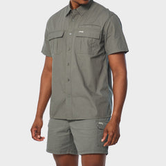 Jeep Mens Olive Safari Shirt