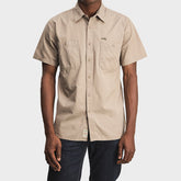 Jeep Mens Willy Workshirt In Khaki
