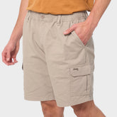 Jeep Mens 21Cm Willys Hurricane Cargo Shorts In Khaki