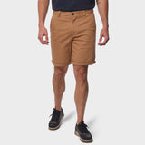 Jeep Mens Hudson Chino Shorts In Brown