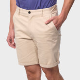 Jeep Mens Hudson Chino Short Khaki