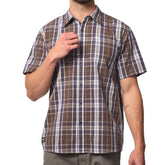 Jeep Mens Yarn Dye Check Shirts in Navy
