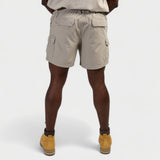 Jeep Mens Hurricane Cargo Shorts In Khaki
