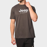 Jeep Mens Core Logo T-Shirt Grey