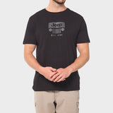Jeep Mens Core Logo Grill T-Shirt Black
