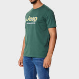 Jeep Applique Mens T-Shirt In Green