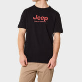 Jeep Mens Core Logo T-Shirt In Black