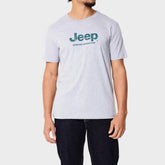 Jeep Mens Core Logo T-Shirt In Grey