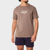 Jeep Core Grill Mens T-Shirt In Brown