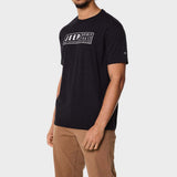 Jeep Mens Fashion Printed T-Shirts In Black